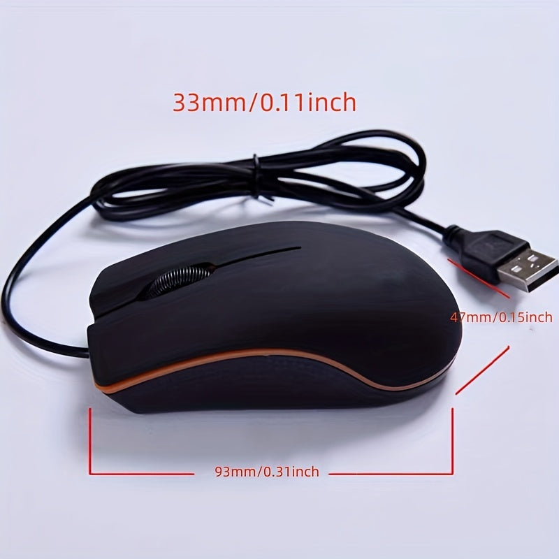 USB Wired Game Mouse Mice for PC Laptop Computer  Mouse