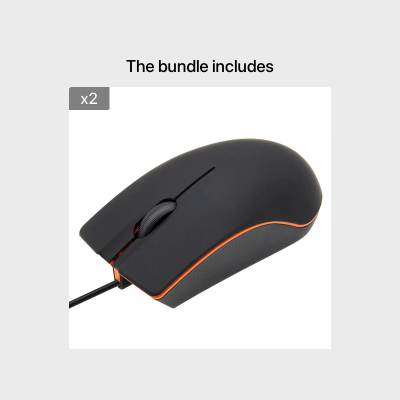 USB Wired Game Mouse Mice for PC Laptop Computer  Mouse